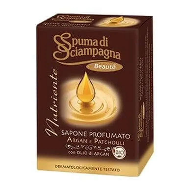 Sapun cu ulei de argan si paciuli, 100gr, Spuma Di Sciampagna Ofertă limitată