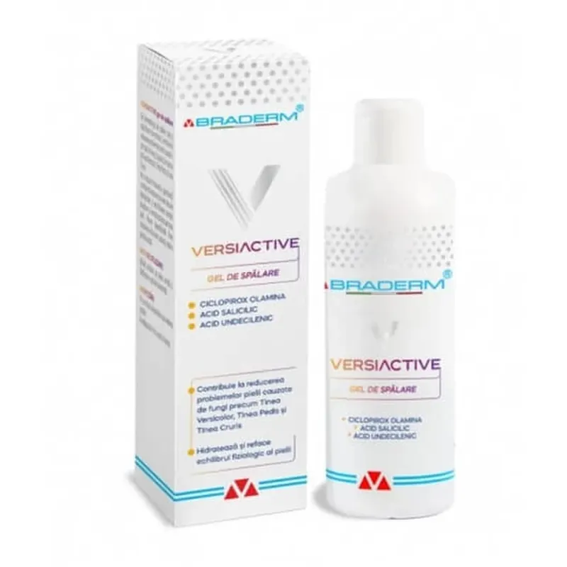 Gel de spalare Versiactive, 200 ml, Braderm Chilipir