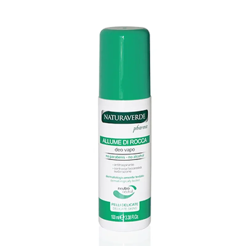 Deodorant spray cu piatra de alaun, Neutral, 100 ml, Naturaverde Noutate