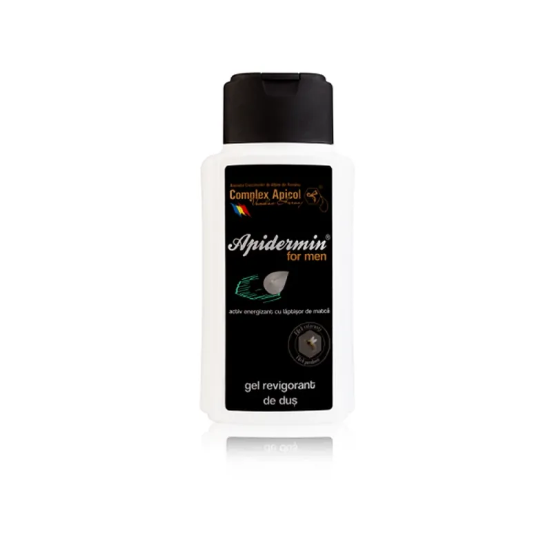Gel de dus revigorant, 200 ml, Apidermin Livrare rapidă