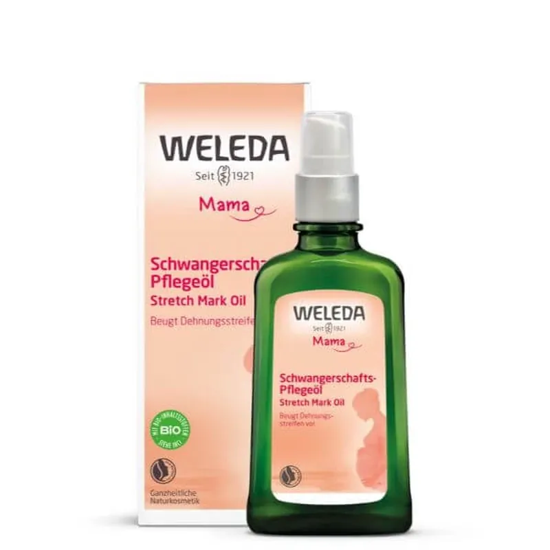 Ulei de corp pentru sarcina, 100 ml, Weleda Disponibil imediat