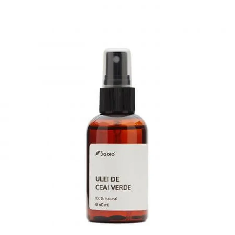 Nu rata Ulei de ceai verde, 60 ml, Sabio