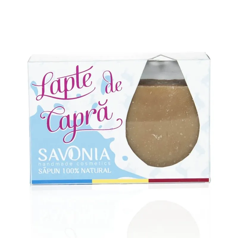 Cumpără acum Sapun cu lapte de capra si miere, 90 g, Savonia