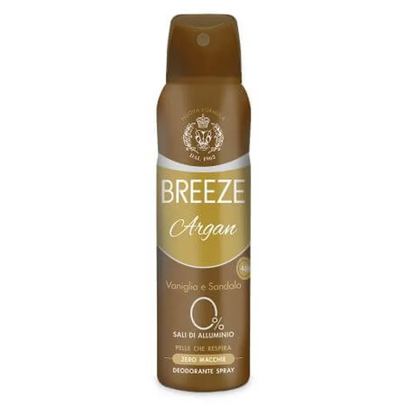 Deodorant spray cu ulei de aragan, 150 ml, Breeze Preț promoțional