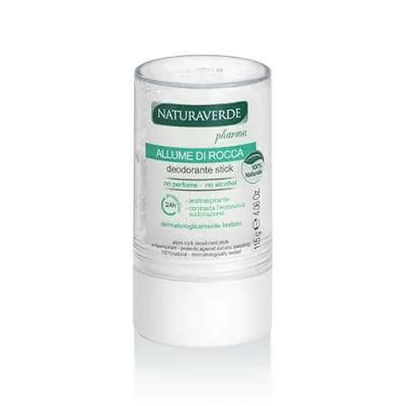 Retur gratuit Deodorant stick piatra de alaun, 115 gr, Naturaverde