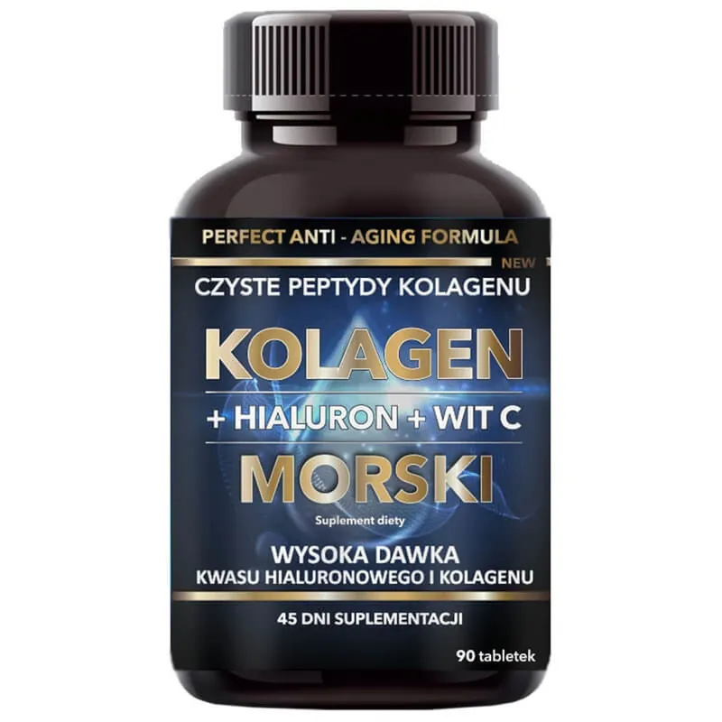 Colagen marin Intenson + hialuron + vitamina C, 90 comprimate Comandă acum