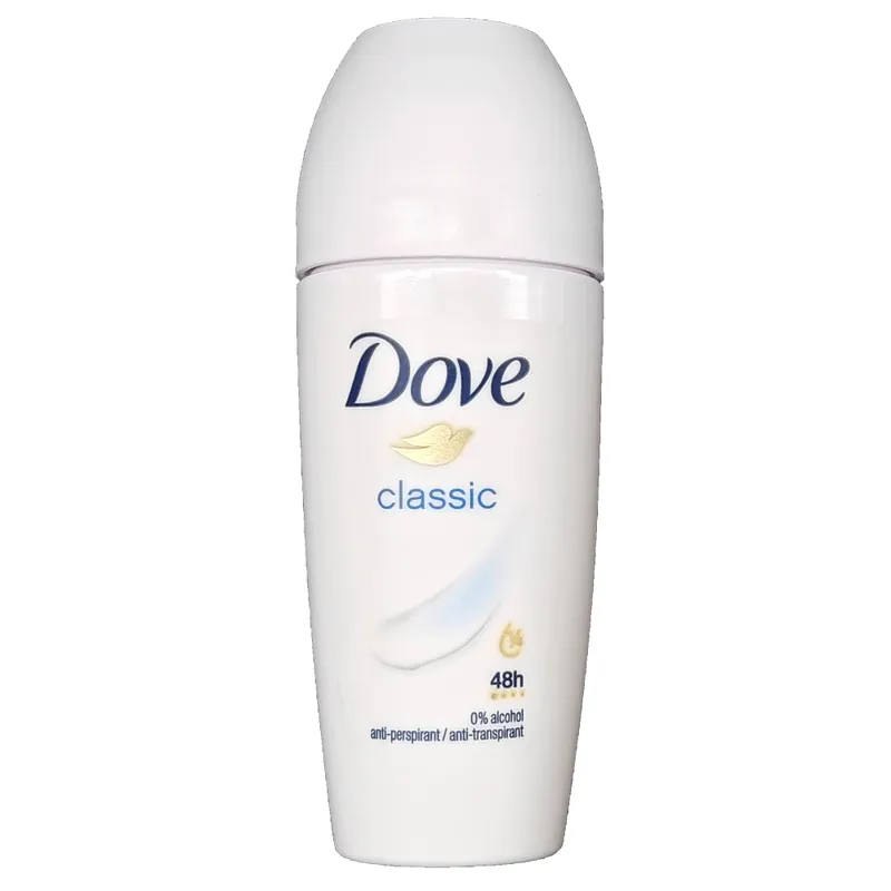 Deodorant roll-on antiperspirant pentru femei Classic, 50 ml, Dove Retur gratuit