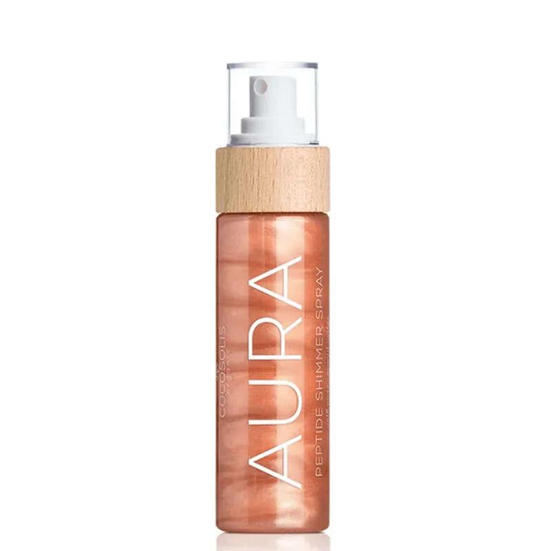 Cumpără acum Spray cu peptide pentru fata, corp si par AURA Peptide Shimmer, 100 ml, Cocosolis