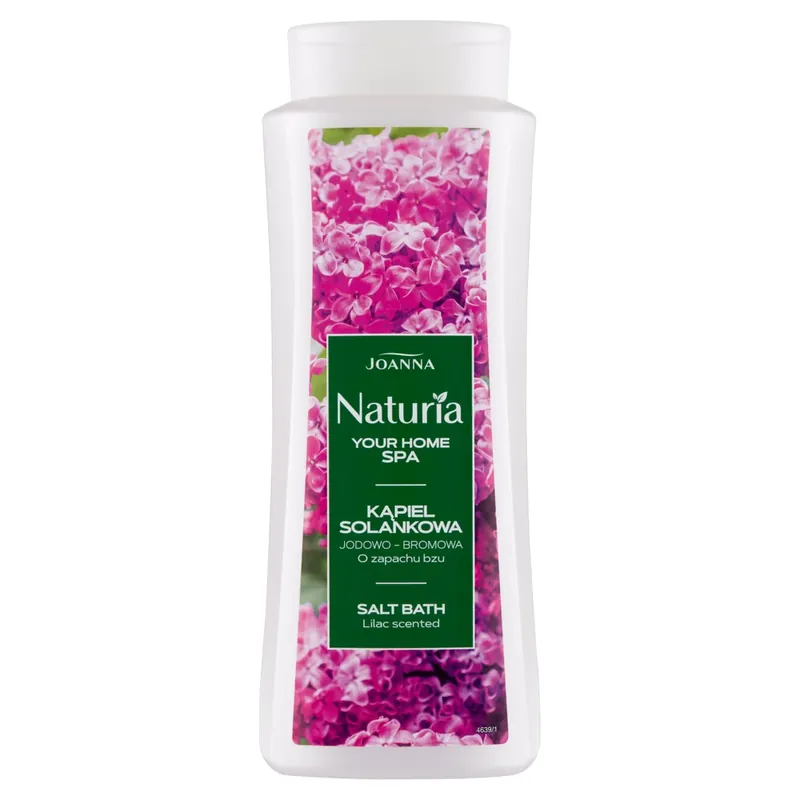 Joanna Naturia Body, baie de sare cu aromă de liliac, 500 ml Preț mic