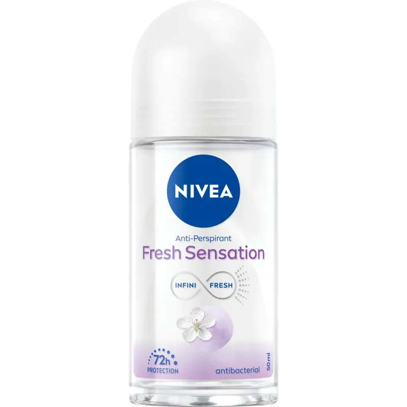 Plată securizată Nivea, roll-on antiperspirant, Fresh Sensation, 50ml