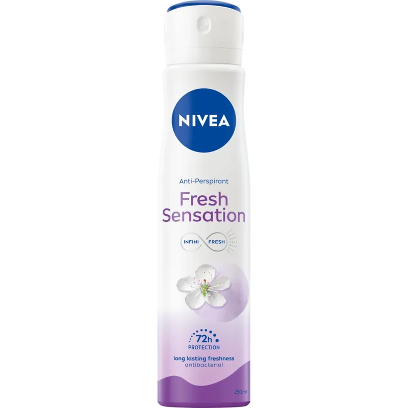 Nivea, spray antiperspirant, Fresh Sensation, 250 ml Reducere