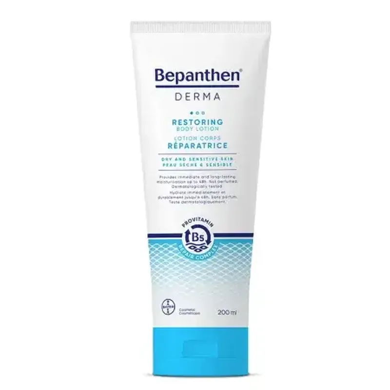 Lotiune reparatoare pentru corp Bepanthen Derma, 200 ml, Bayer Ofertă specială