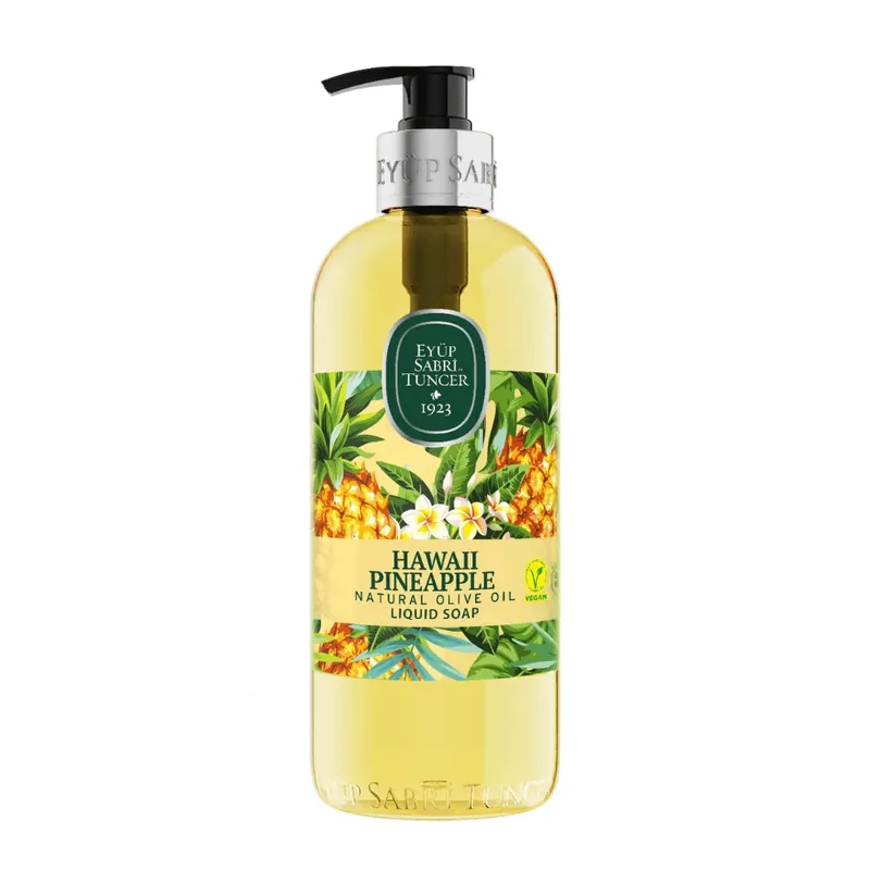 Ofertă Sapun lichid cu ulei de masline Hawaii Pineapple, 500 ml, Eyup Sabri Tuncer