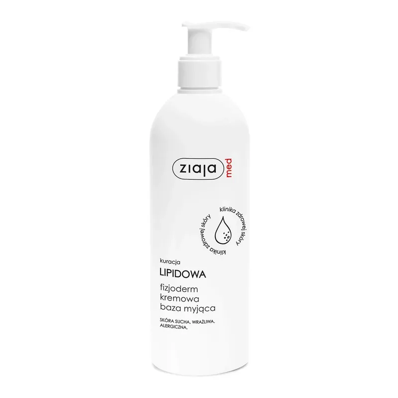 Ziaja Med Lipid Treatment, physioderm bază cremoasă de curățare, 400 ml Super ofertă