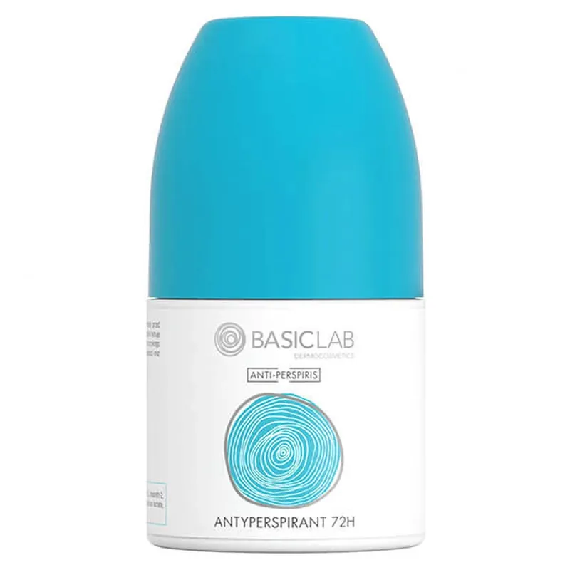 Comandă acum BasicLab Anti-Perspiris, antiperspirant roll-on 72h, 60 ml