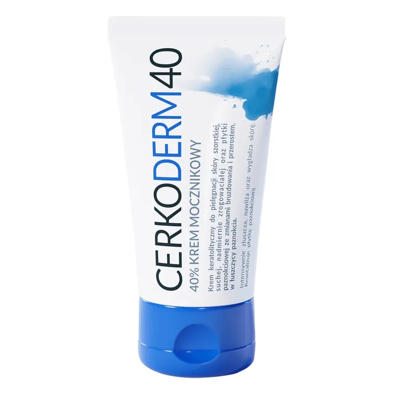 Cel mai vândut Cerkoderm 40, 40% cremă de uree, piele uscată, calcaroasă, 50 ml
