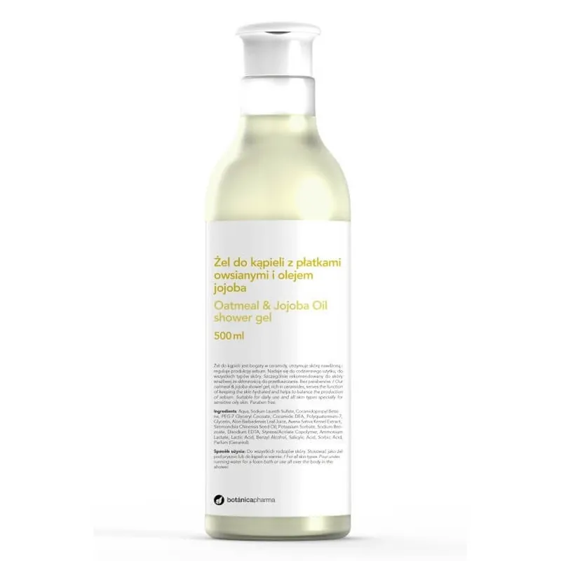 Doar azi Botanicapharma el pentru baie cu patch-uri de ovăz și ulei de jojoba, 500ml