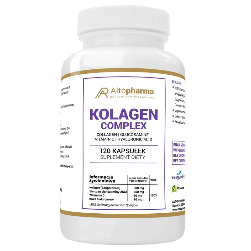 Ieftin AltoPharma Colagen Complex, 120 capsule