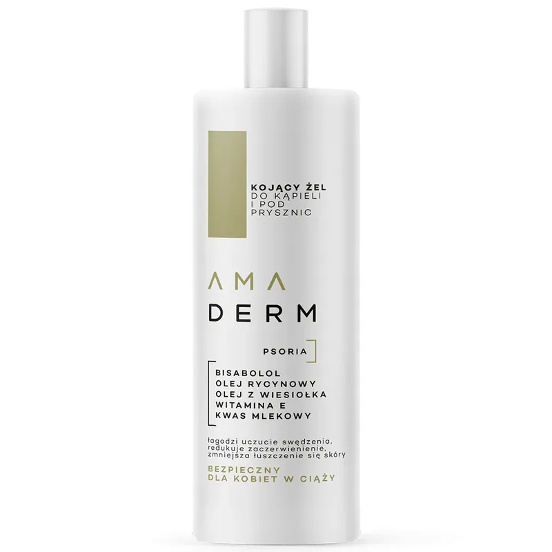 Amaderm Psoria, gel de baie și duș calmant, 400 ml Preferatul clienților