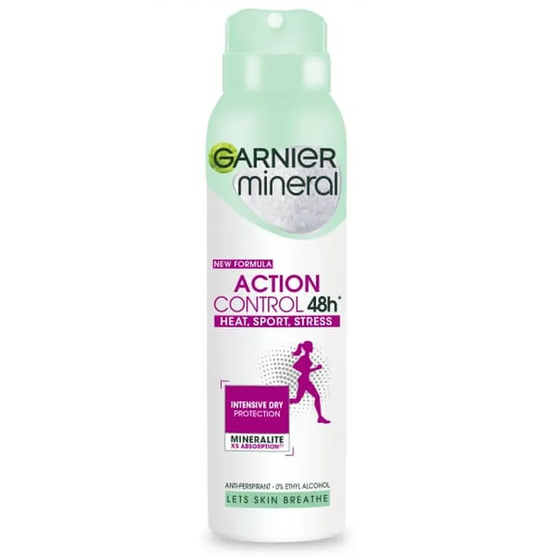 Garnier Mineral Action Control Antiperspirant, 150ml Cel mai bun preț
