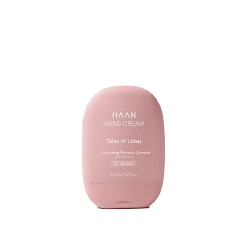 Cumpără online Crema hranitoare pentru maini cu complex prebiotic, Tales of Lotus, 50 ml, Haan