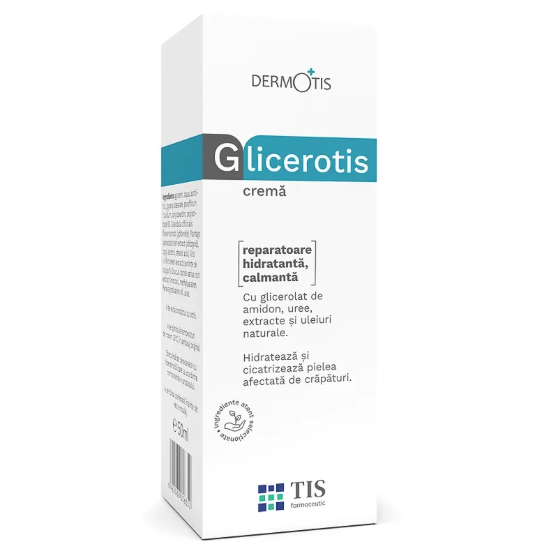 Livrare expres Cremă reparătoare, hidratanta și calmanta GliceroTis, 50 ml, Tis Farmaceutic