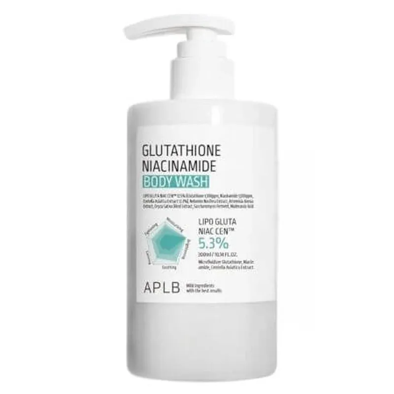 Ieftin Gel de dus cu Glutathione si Niacinamide, 300 ml, Aplb