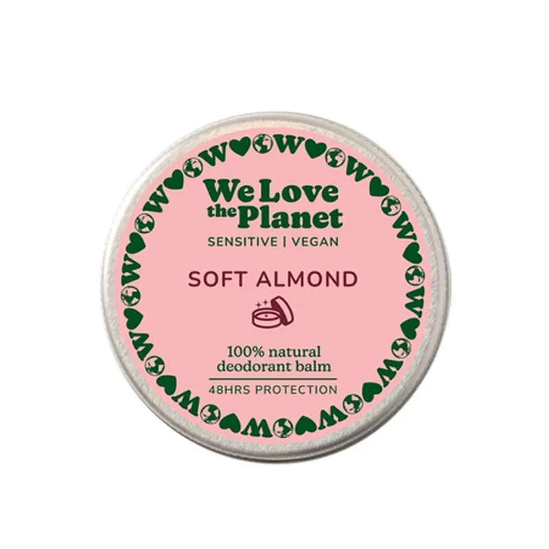 Bestseller Deodorant natural crema Soft Almond, 35 g, We Love The Planet