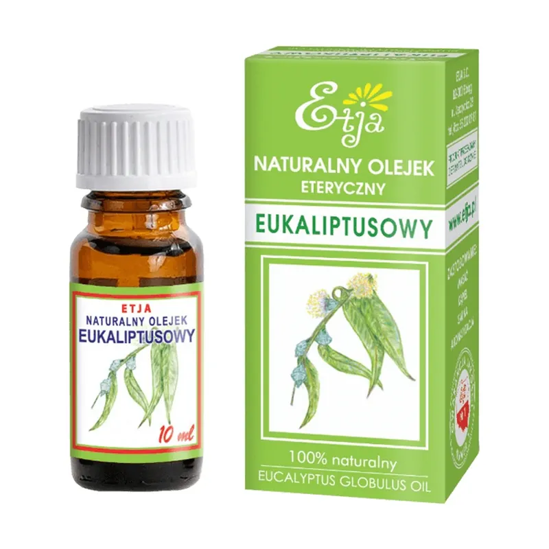 Etja, ulei esențial natural de eucalipt, 10 ml Reducere extra