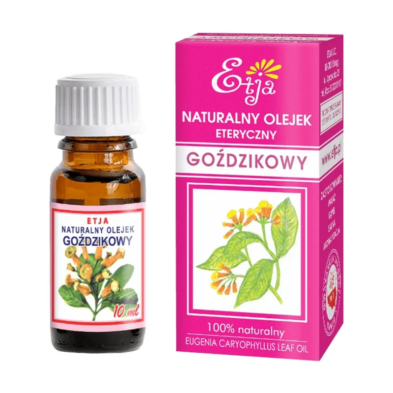 Ofertă Etja, ulei esențial natural de cuișoare, 10 ml