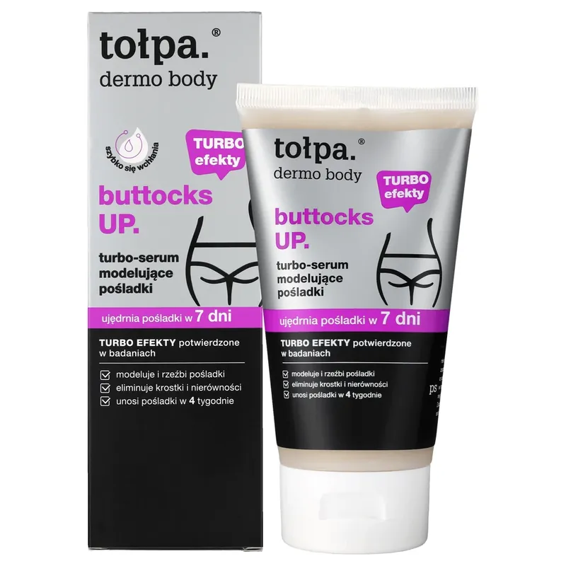 Calitate înaltă Tołpa Dermo Body Buttocks UP, turbo-serum pentru modelarea feselor, 150 ml