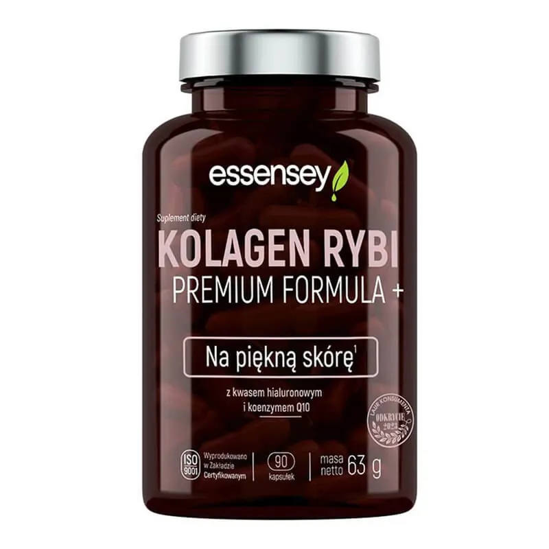 Doar azi Essensey Colagen de pește Premium Formula+, 90 capsule