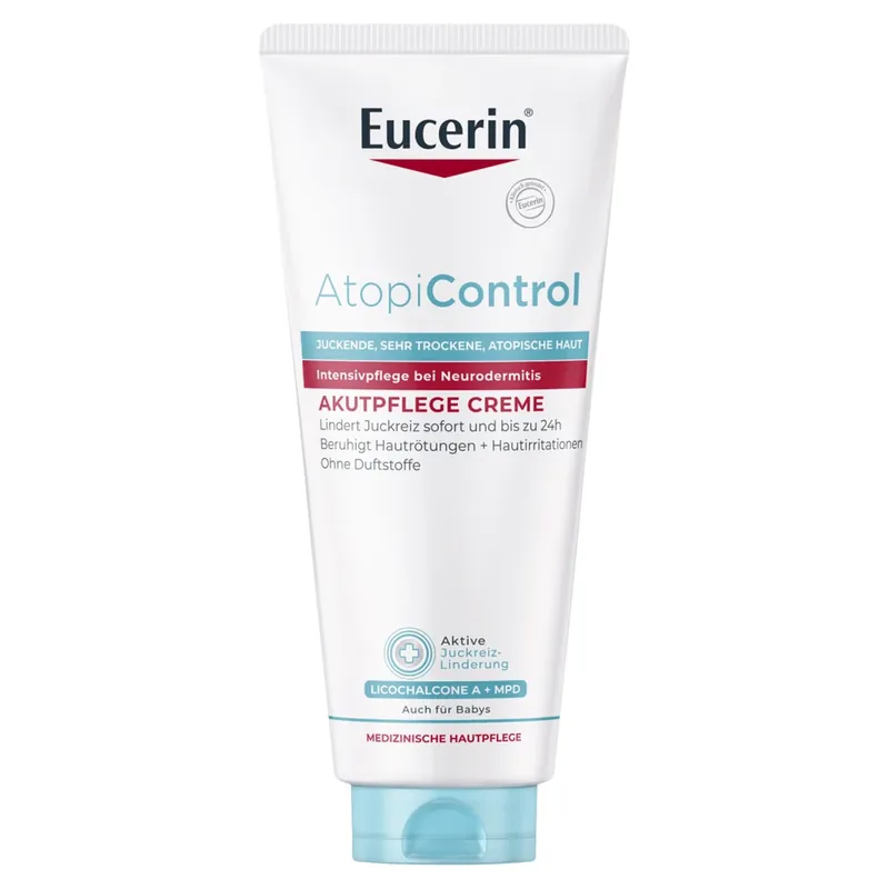 Livrare expres Eucerin AtopiControl, cremă calmantă pentru faza de exacerbare a simptomelor AD, 100 ml