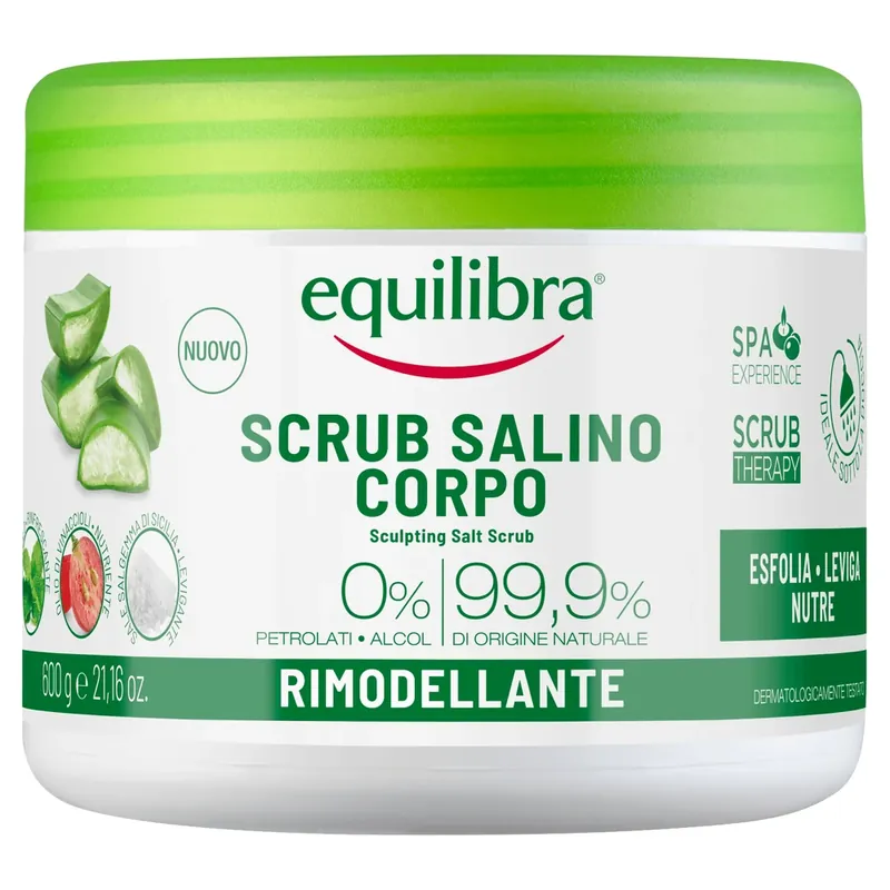 Cumpără acum Equilibra Aloe, exfoliant cu sare de modelare, 600 g