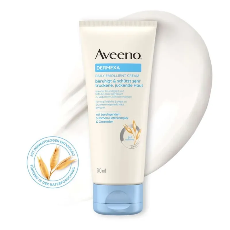 Aveeno Dermexa Cremă emolientă 200 ml Noutate