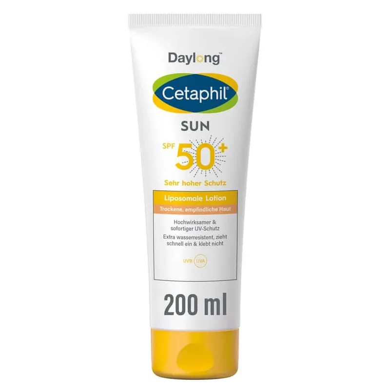 Plată sigură Cetaphil Sun Daylong Loțiune lipozomală SPF 50+ 200 ml