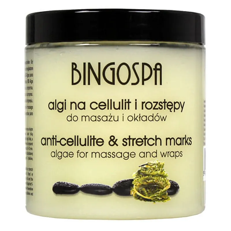 Promoție Bingospa, alge pentru celulită și vergeturi pentru masaj și comprese, 250 g