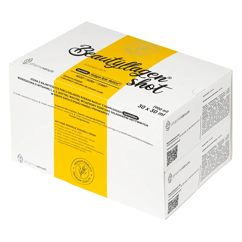 Cumpărături sigure Beautyllagen, shot, 30 x 30 ml AMBALAJ CONTAMINAT