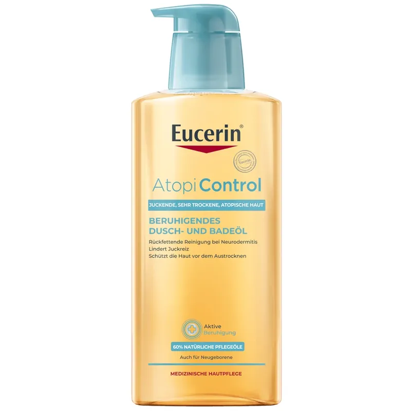 Eucerin AtopiControl, ulei de curățare calmant, 400 ml Discount