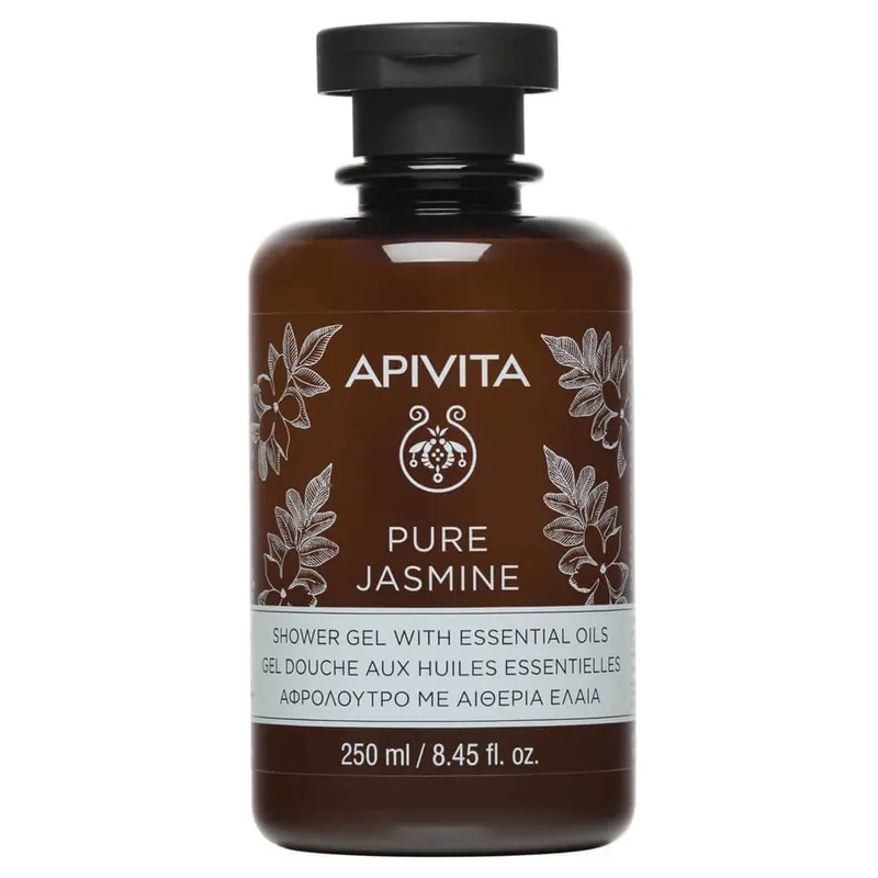 Mai ieftin Gel de duș Apivita Pure Jasmine cu uleiuri esențiale 250ml