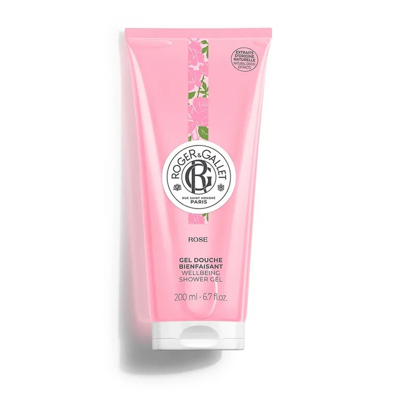 Preț promoțional Roger & Gallet Rose Wellbeing Gel de duș Gel de duș răcoritor 200ml