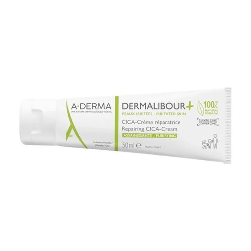 A-DERMA DERMALIBOUR+ CICA Cremă reparatoare, 50ml Preț mic