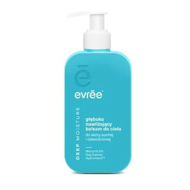Evree Deep Moisture Loțiune de corp hidratantă profundă pentru piele uscată și deshidratată, 300 ml Chilipir