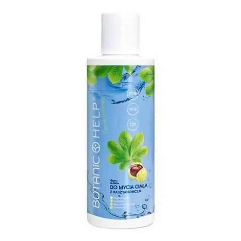 Chilipir Gel de spălare corporală BotanicHelp cu castan de India, 200ml