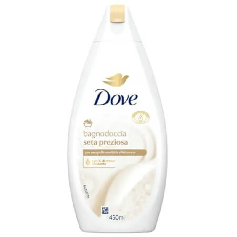 Ofertă limitată Gel de dus Pretcious Silk, 450 ml, Dove