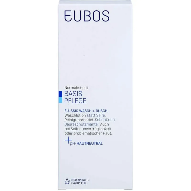 Noutate EUBOS LICHID albastru neparfumat 200 ml