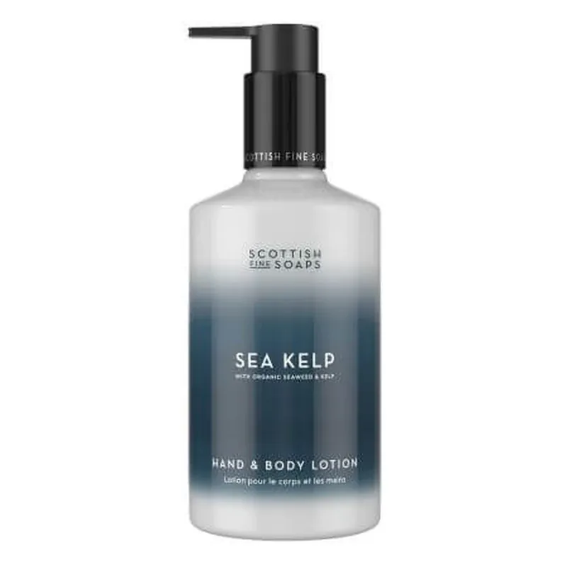 Super ofertă Lotiune pentru maini si corp cu iarba de mare si alge marine Sea Kelp, 300 ml, Scottish Fine Soaps