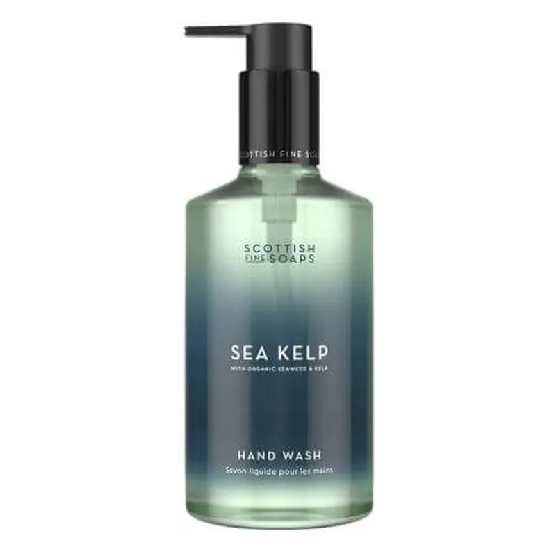Ultima șansă Sapun lichid pentru maine cu iarba de mare si alge marine Sea Kelp, 300 ml, Scottish Fine Soaps