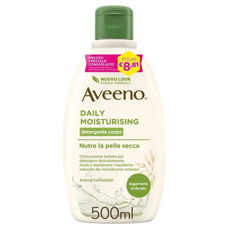 Cel mai bun preț Gel de duș și baie hidratant cu fulgi de ovăz Aveeno pentru piele normală până la uscată