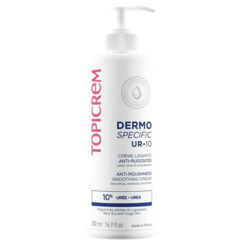 Calitate înaltă Topicrem DERMO SPECIFIC UR-10 Cremă netezitoare anti-asprituri 500 ml